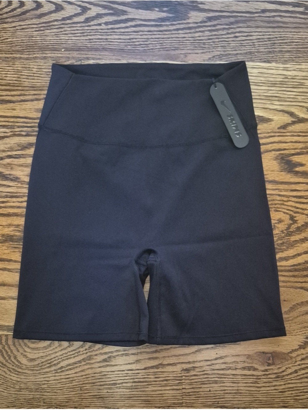 Nike SKIMS 5" Matte BIKER SHORT 5 Inch -OBSIDIAN -XL (G13)